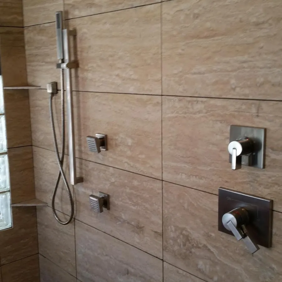 Shower fixture installation for Water Heater Replacement in Fostoria